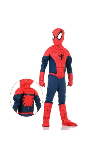 Marvel Fantasia Homem Aranha Infantil Co ...