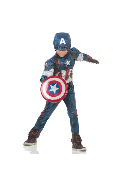 Fantasia Capitão América Infantil Origin ...